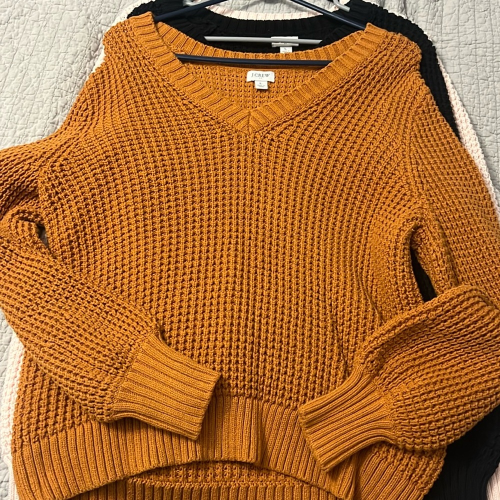 J Crew Knotted Sweater